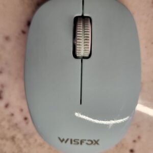 Wisfox Light Blue Wireless Mouse